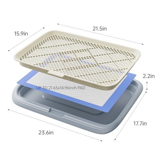 Dog Potty Tray (Black)