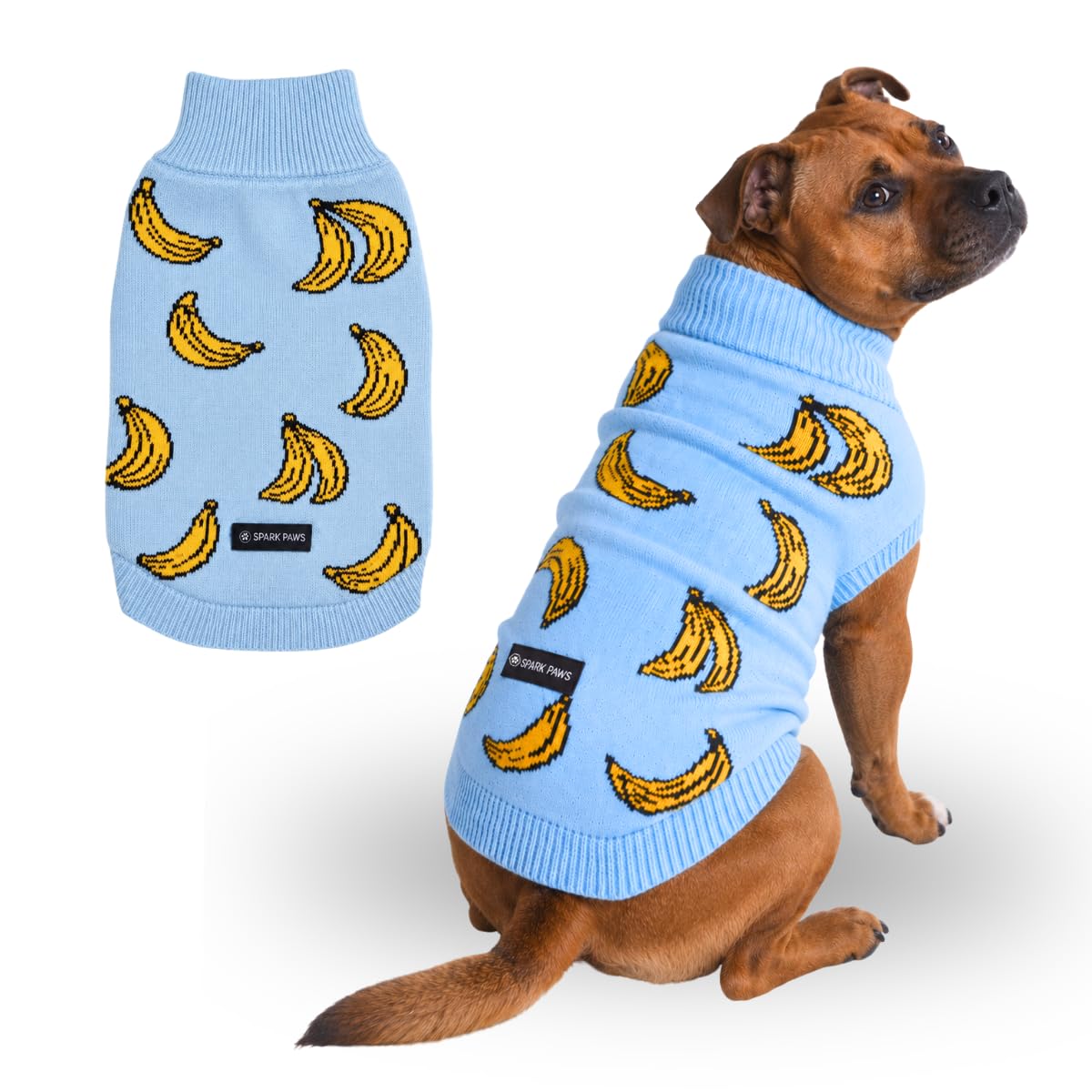 Knit Dog Sweater (Banana / 4XL)