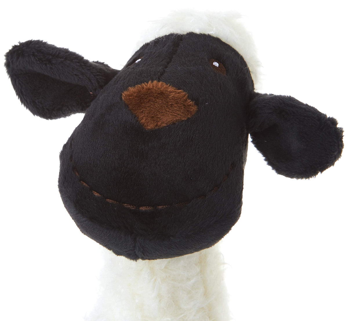 Scruffles Lamb Plush Squeaky Dog Toy