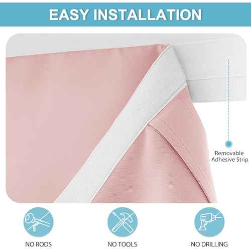 Classroom Door Window Cover Lockdown Shades Blackout (Orange Pink / 12"W x 30"L (Pack of 1))