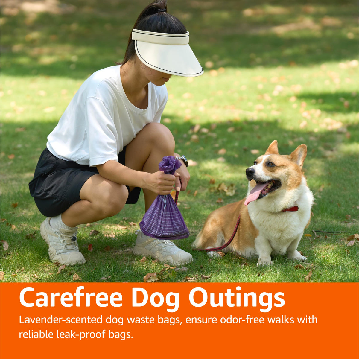 Premium Dog Poop Bags (Purple / 600 Bags)