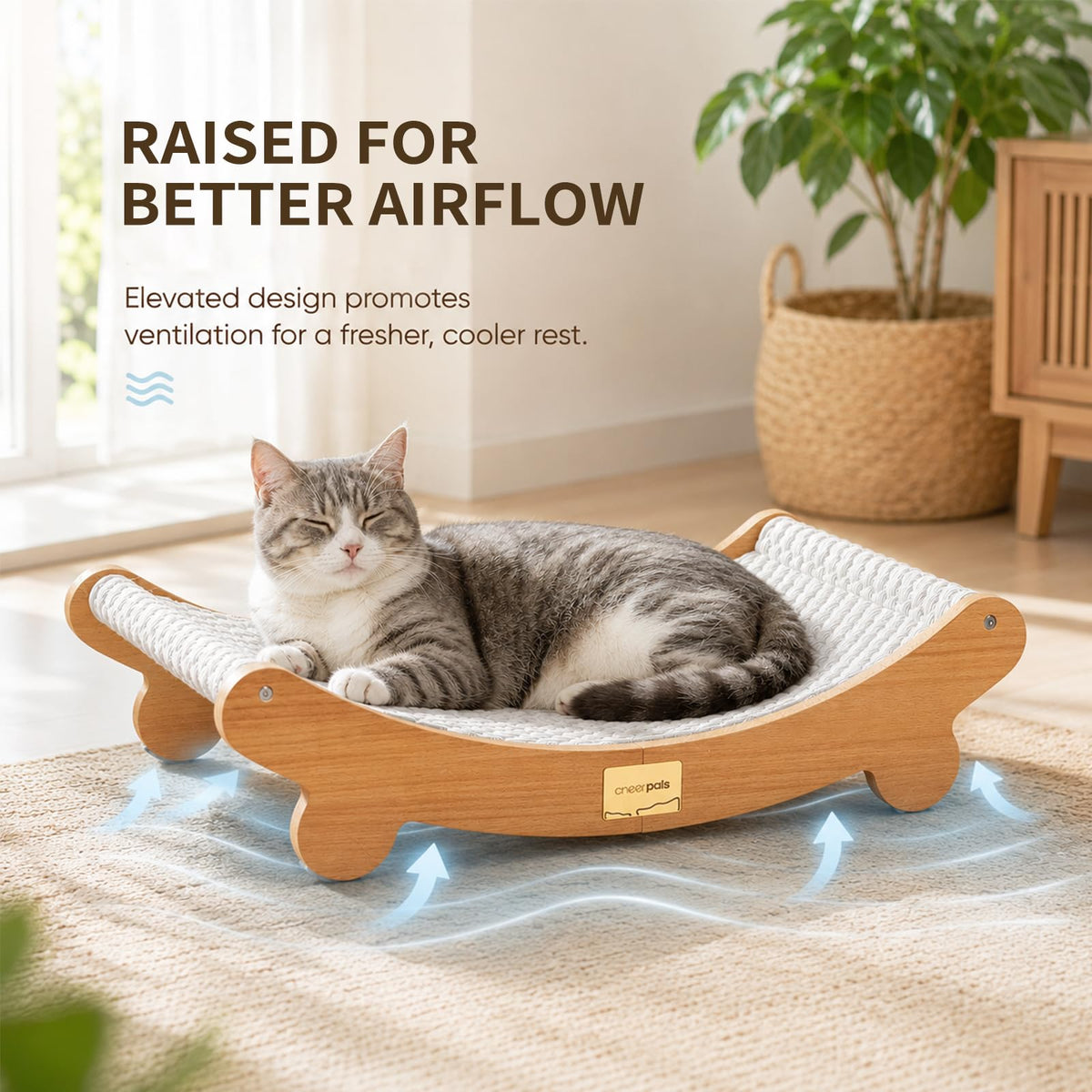 Outdoor Cat Bed (Brown)