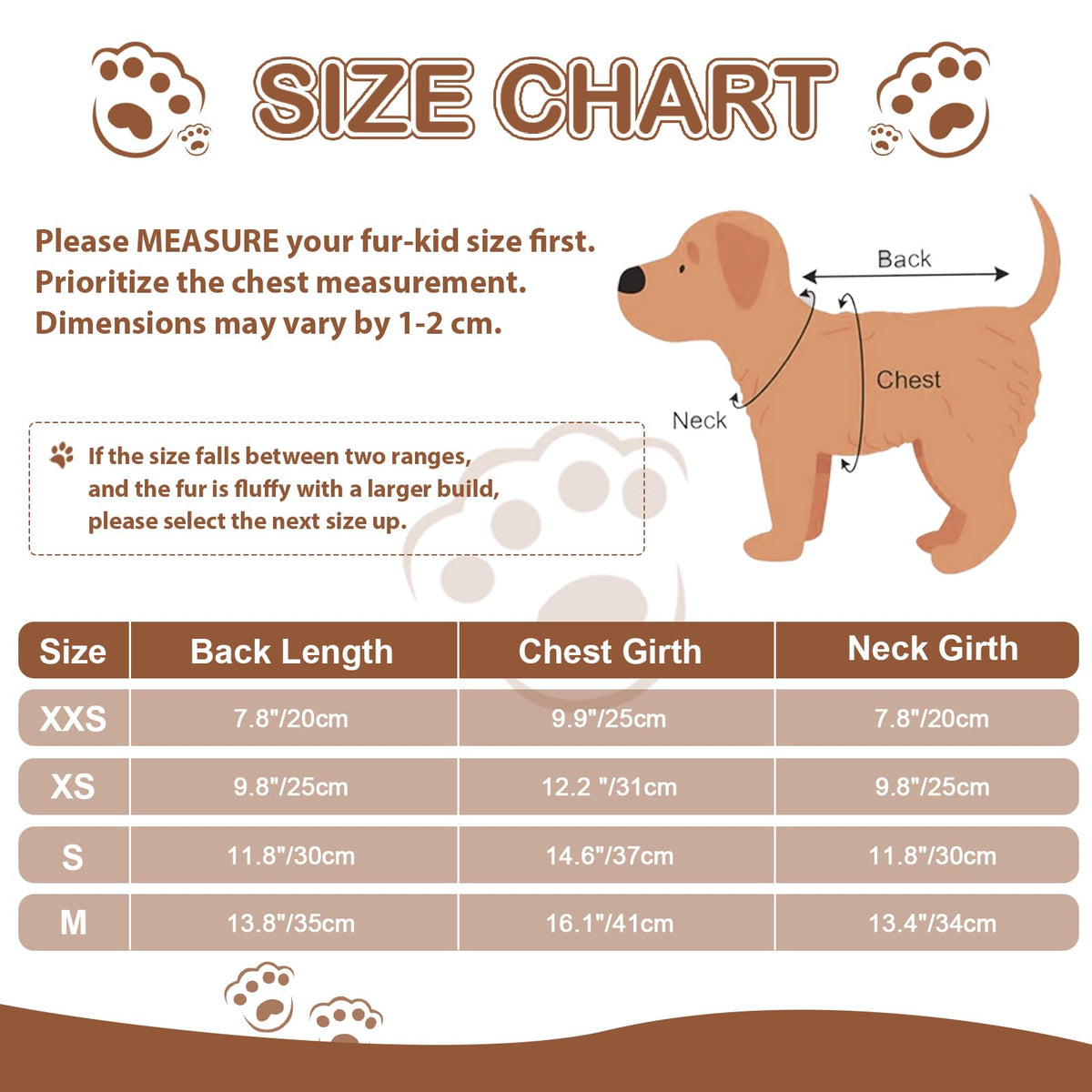 Dog Sweaters for Small Dogs (Small (Chest 14.6 in) / Brown plaid)