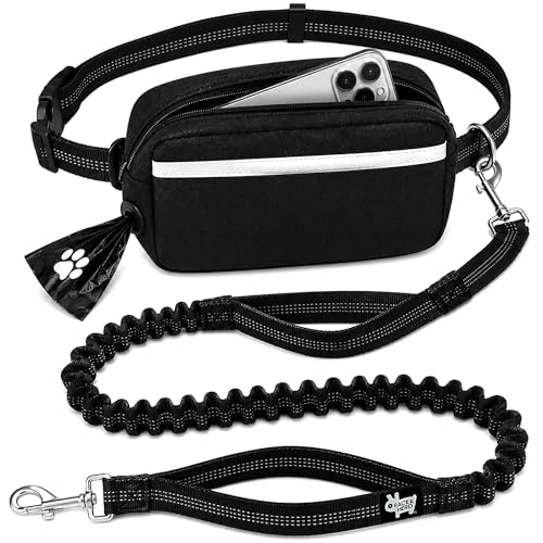 Dog Running Leash Hands Free (Onyx)