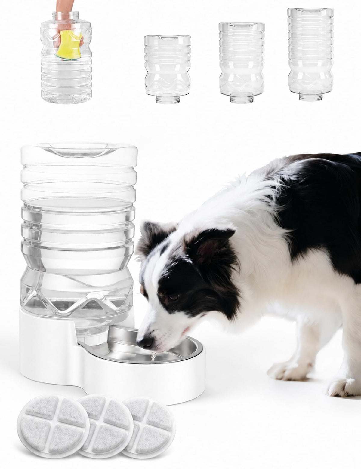 2.1 Gal Gravity Dog Water Dispenser (2.1Gal (8L))