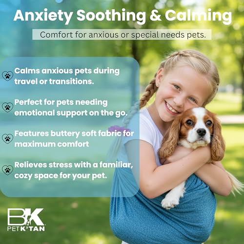 Pet K’tan Anti Anxiety Wearable Cat & Dog Carrier (11.0"L x 8.0"W x 1.7"H)
