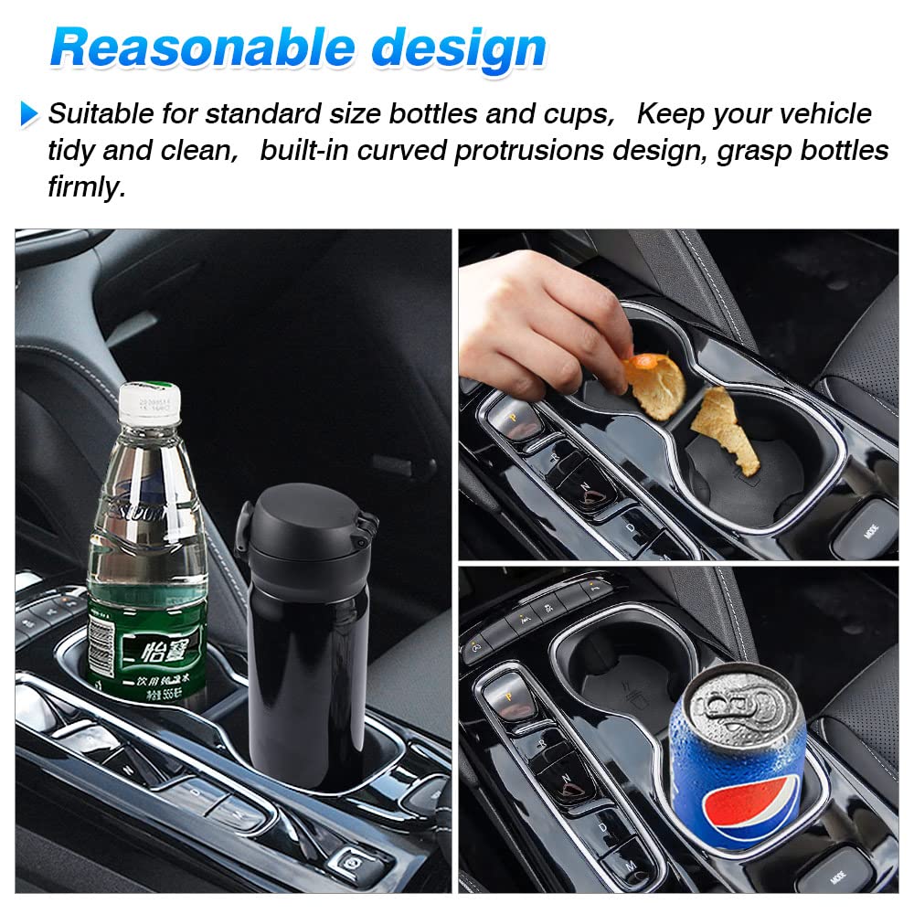 Center Console Cup Holder Insert for Buick Envision 2021 2022 2023 Interior Accessories Water Cup Holder (Buick Envision 2021-2023)