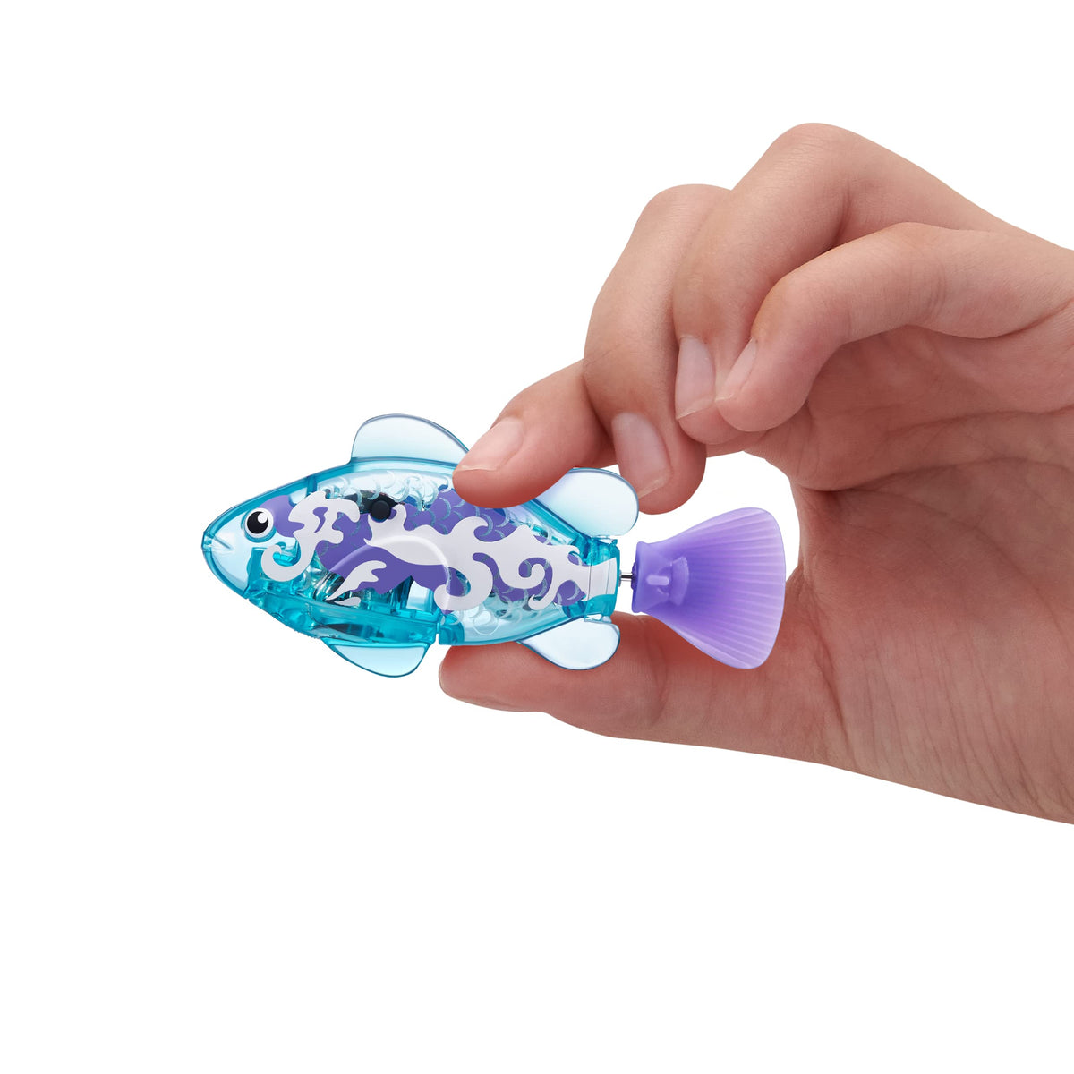 Robo Fish Robotic Swimming Fish (Teal + Orange / 2 Piece Set / Series 3)