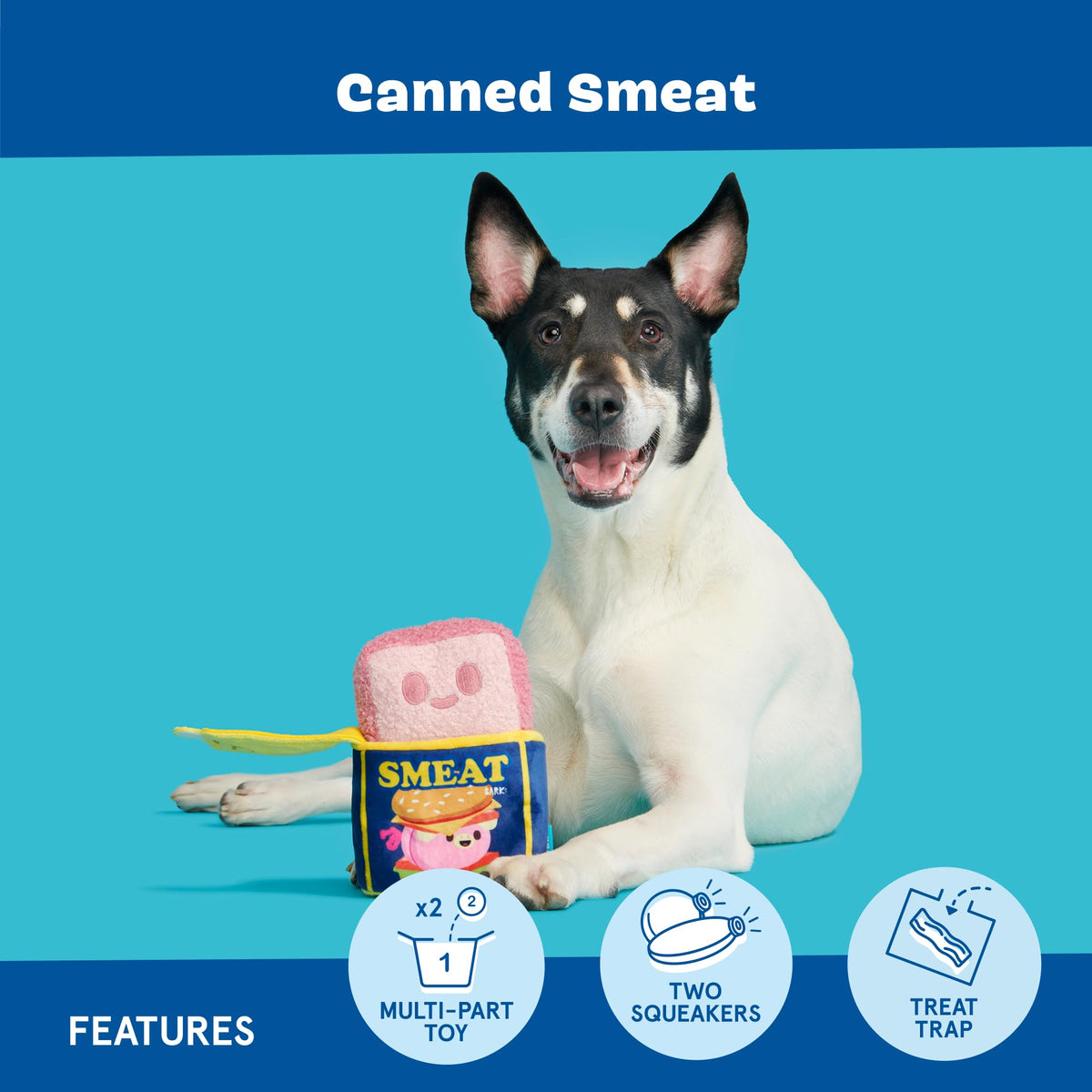 Canned Smeat Dog Toy (Canned SMEAT)