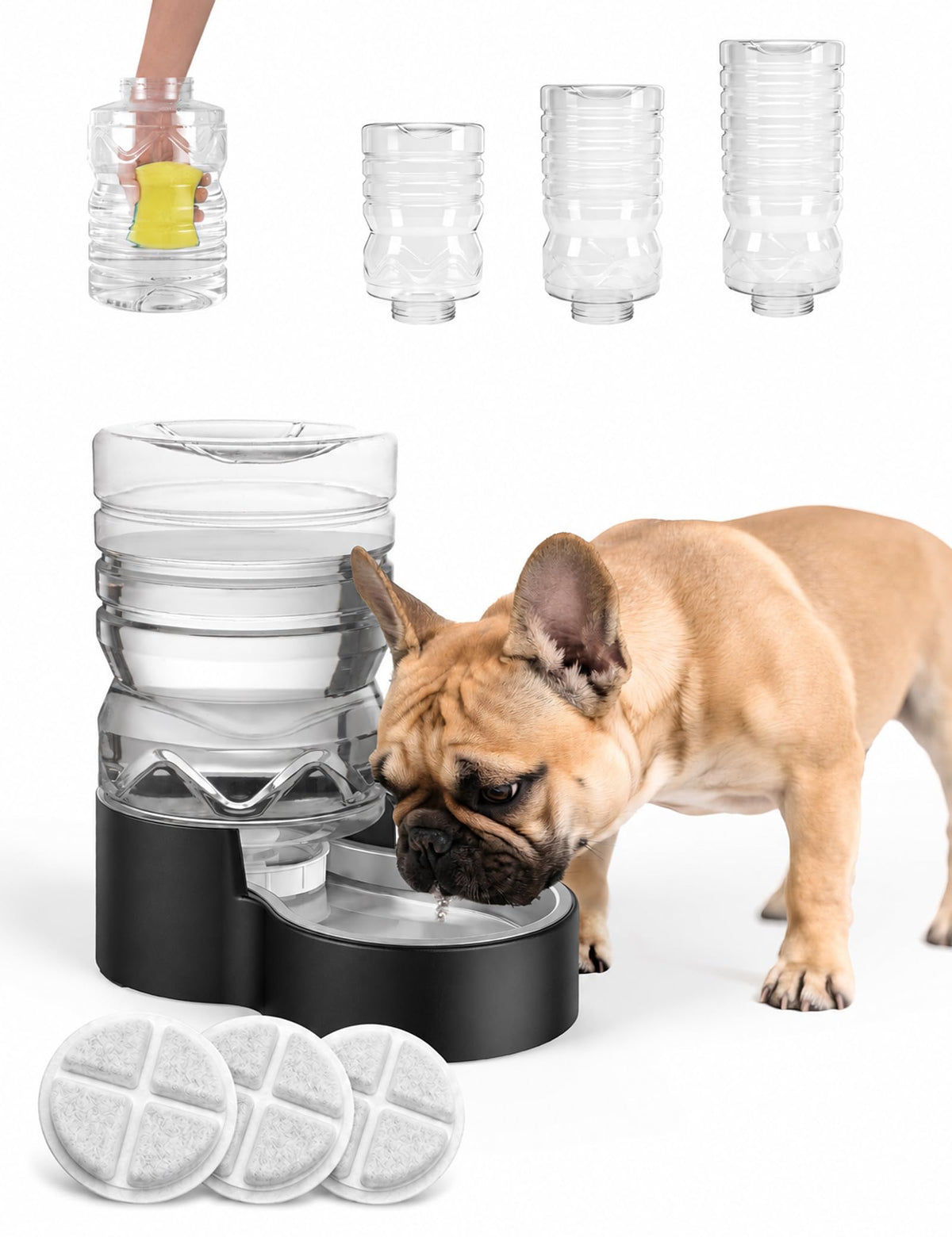 1.7 Gal Gravity Dog Water Dispenser (1.7 Gal (6.5L))