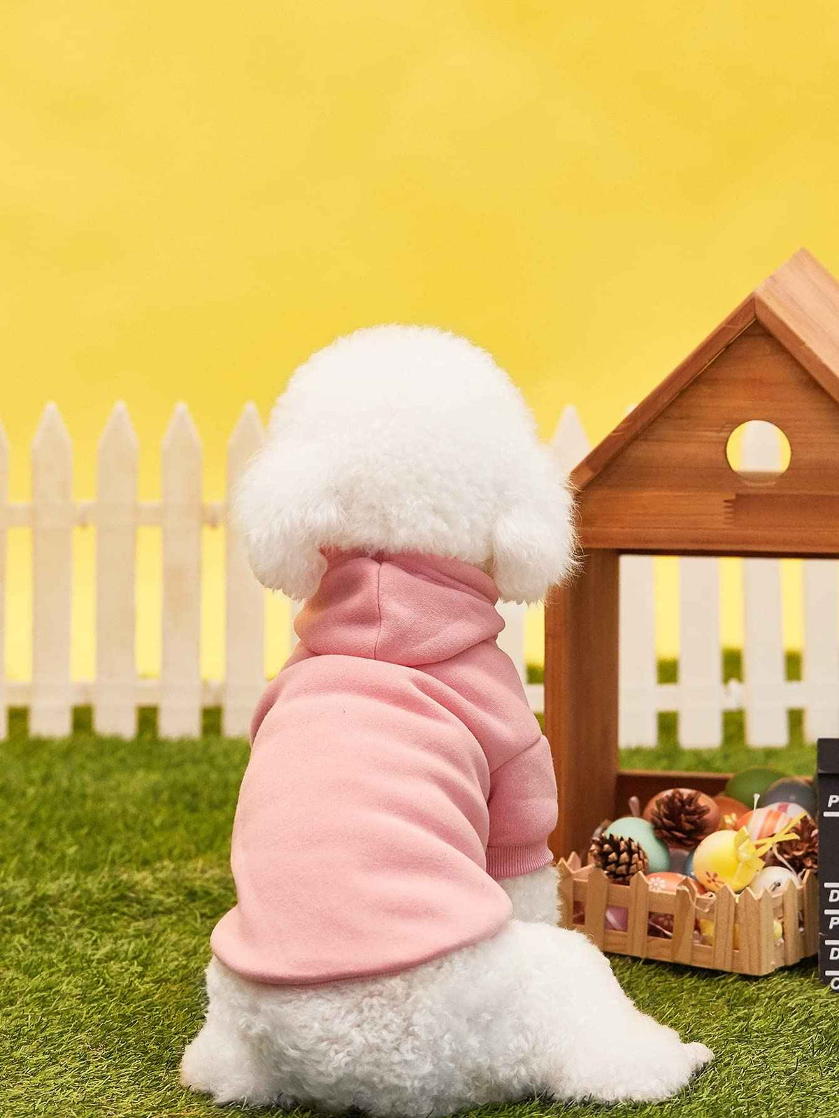 Basic Dog Hoodie Sweatshirt Puppy Sweater Warm Cat Costumes Pet Clothes for Chihuahua Puppy Kitten Small Medium Dogs Light Pink Small (Small / Light Pink)