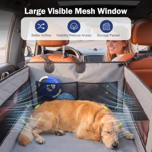 Dog Car Seat for Large Medium Dogs (L (Seat Only))