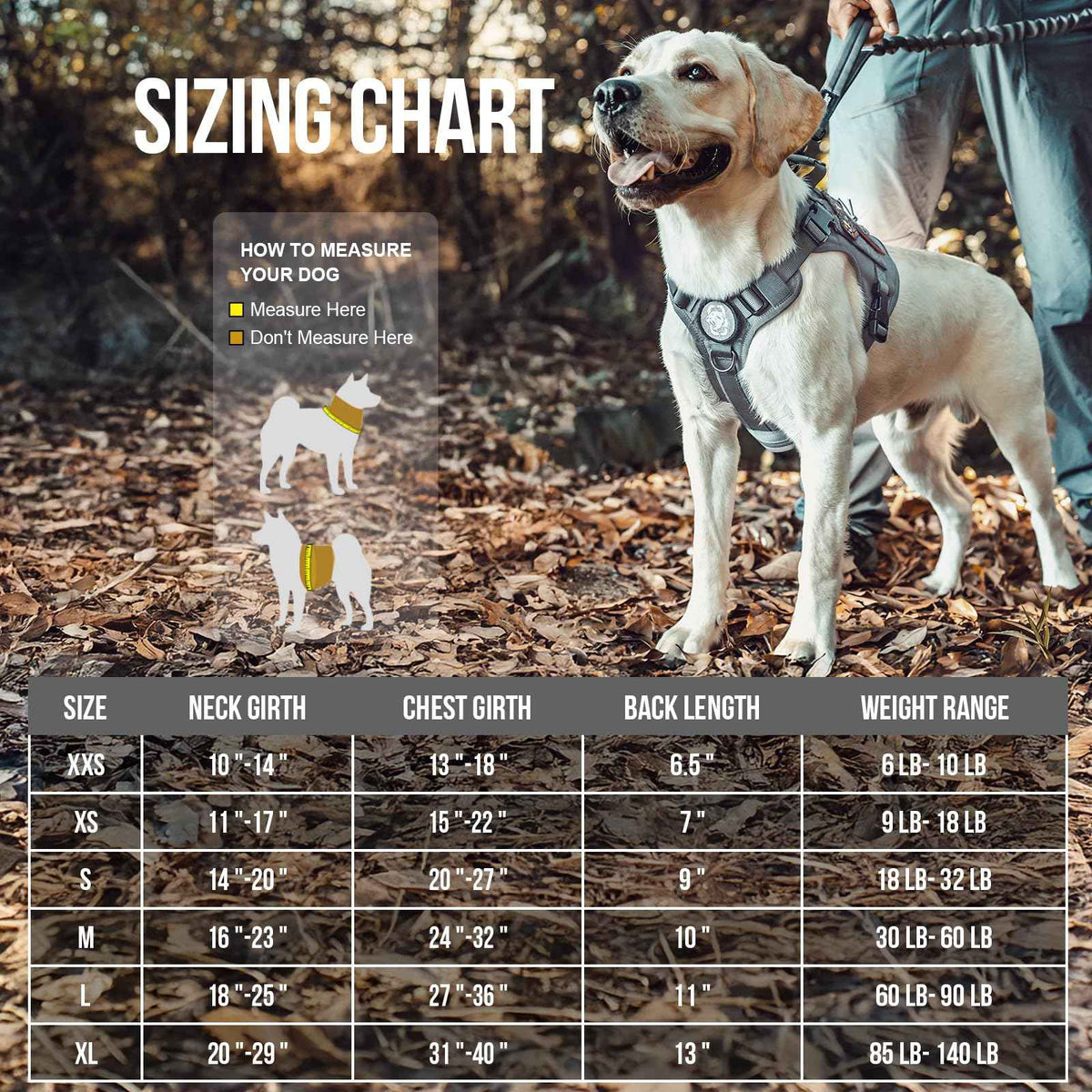 Tactical Dog Harness Vest No (X-Large / Grey)