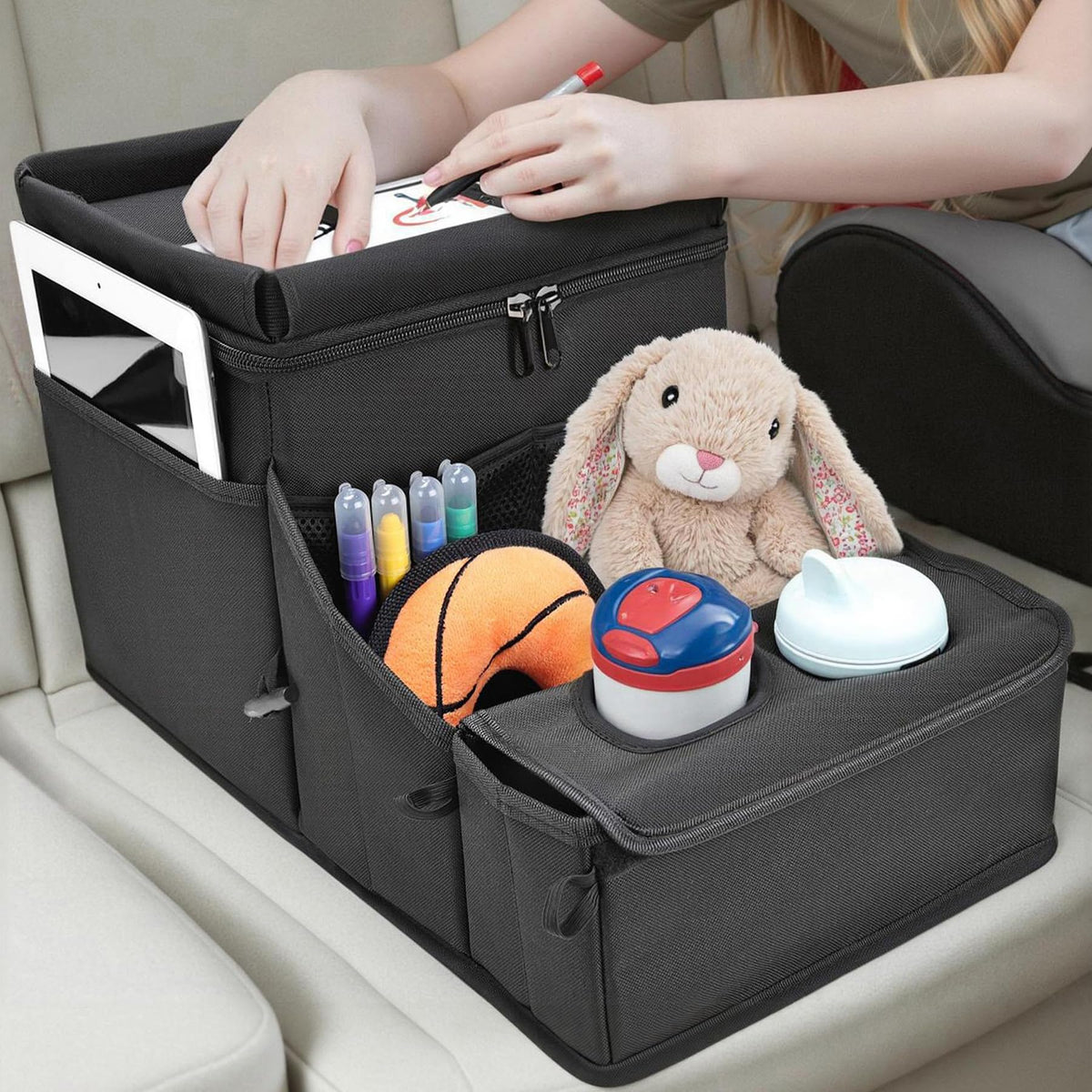 Car organizer for kids (Black)