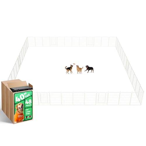 Rollick Dog Playpen (White / 40"H)