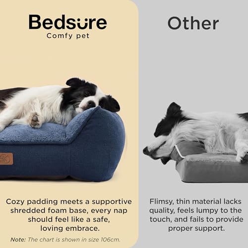 SupportMax® Extra Thick Orthopedic XL Dog Beds Large Sized Dog (Night Blue / 42"l X 30"w X 9.5"th)
