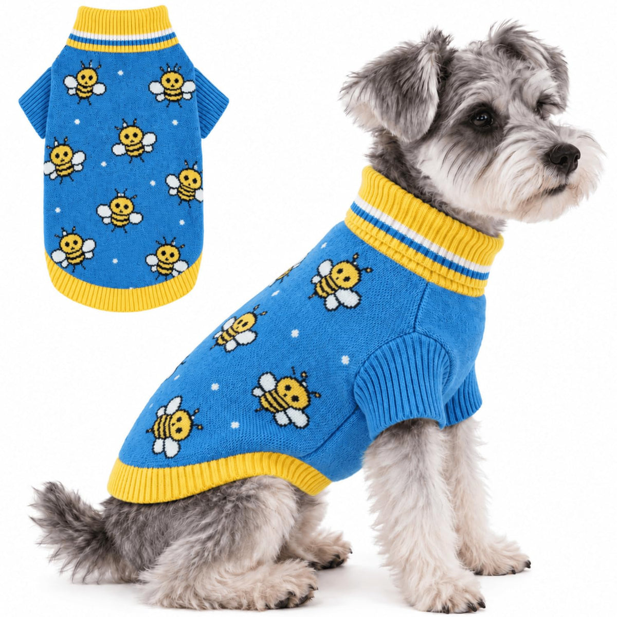 Adorable Bee Dog Sweater (Small / Bee)