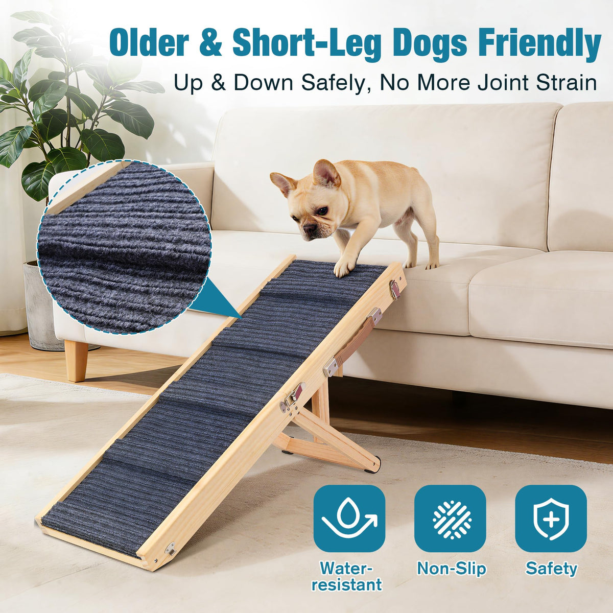 Dog Ramp for Bed (Medium)