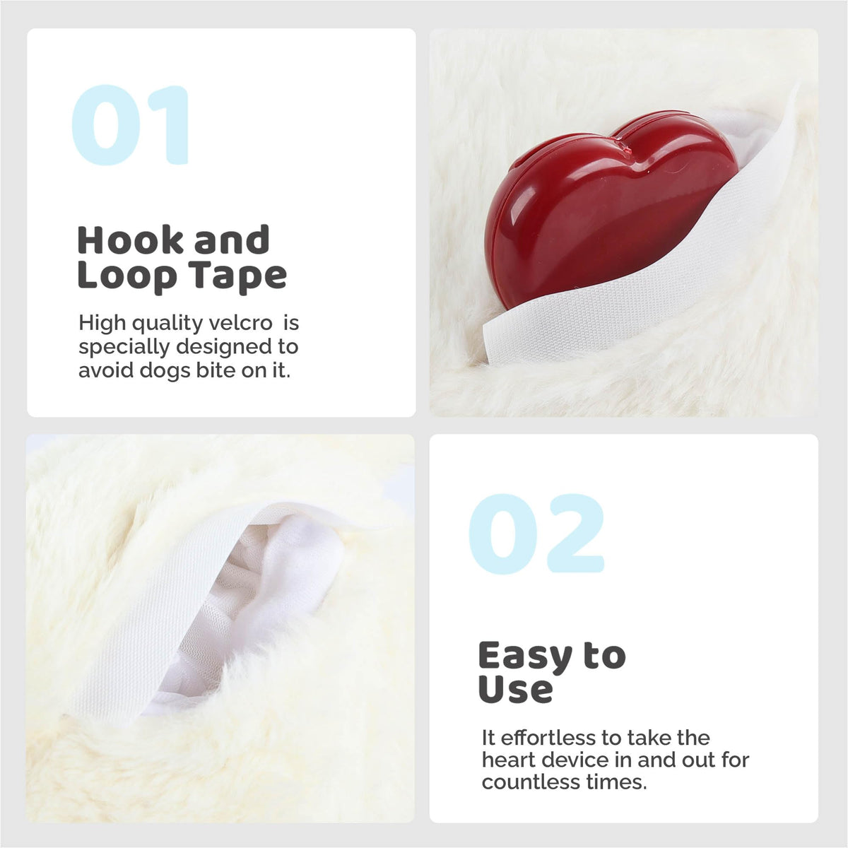 Heartbeat Dog Toy for Sleep Aid