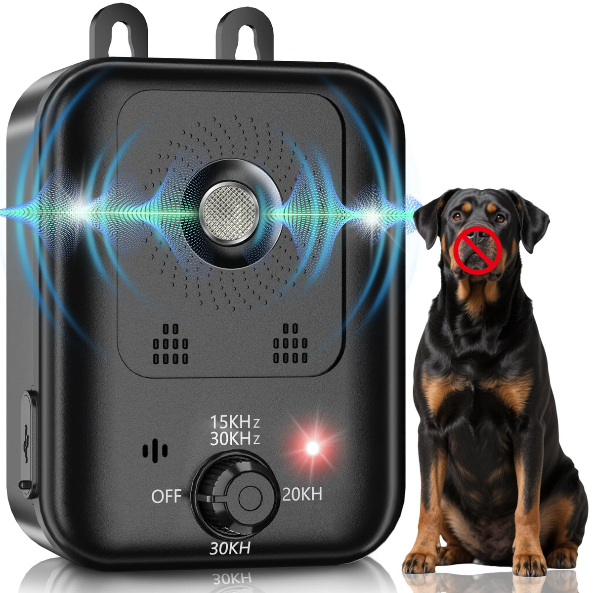 Anti Barking Devices (Black / 1pack)