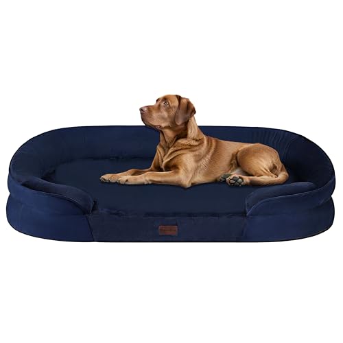 Orthopedic Waterproof X (Navy Blue / X-Large(45 x 32 x 7 inch))