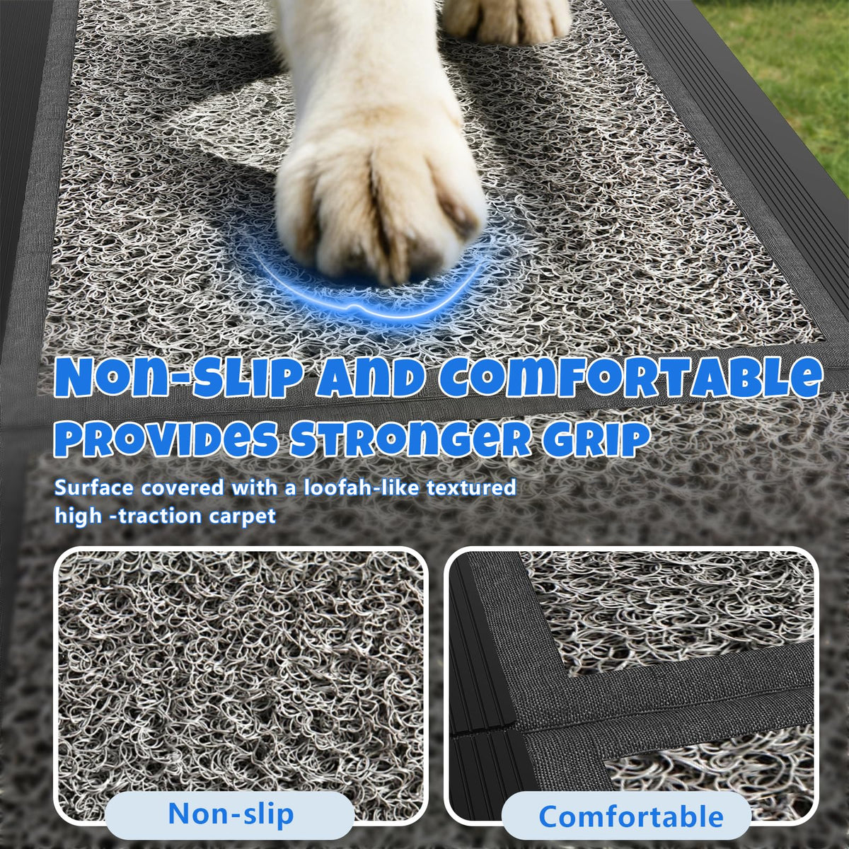Dog Ramp for Car (71" L x 17" W)