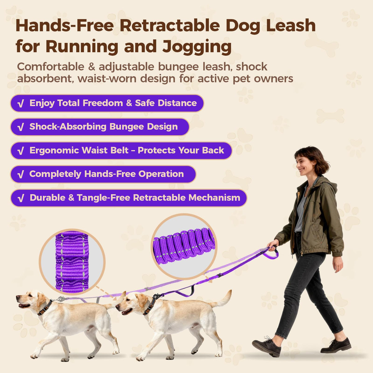 9.7FT Detachable Hand (Purple)