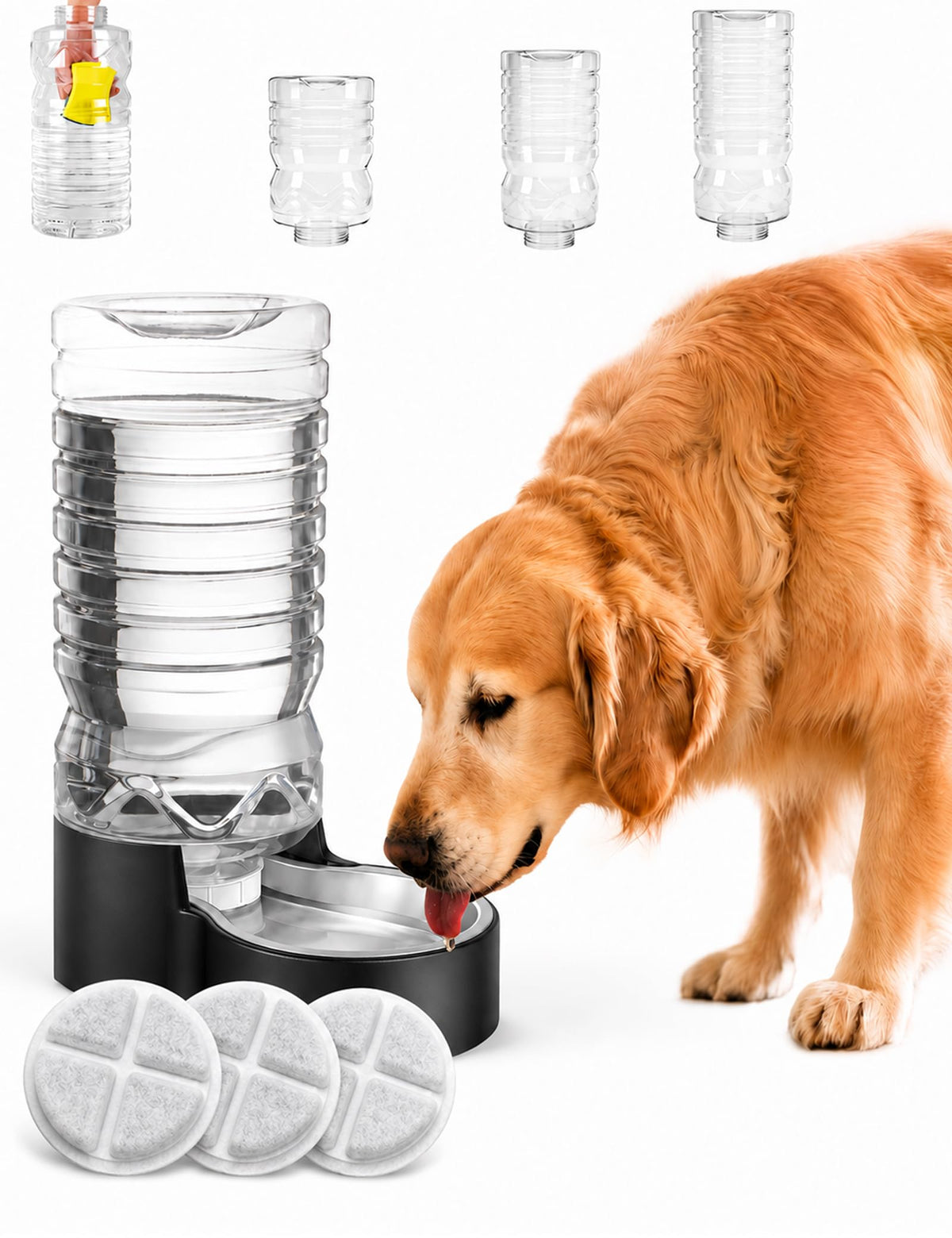 2.5 Gal Gravity Dog Water Dispenser (2.5 Gal (9.5L))