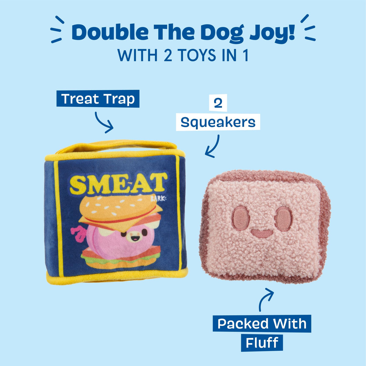 Canned Smeat Dog Toy (Canned SMEAT)
