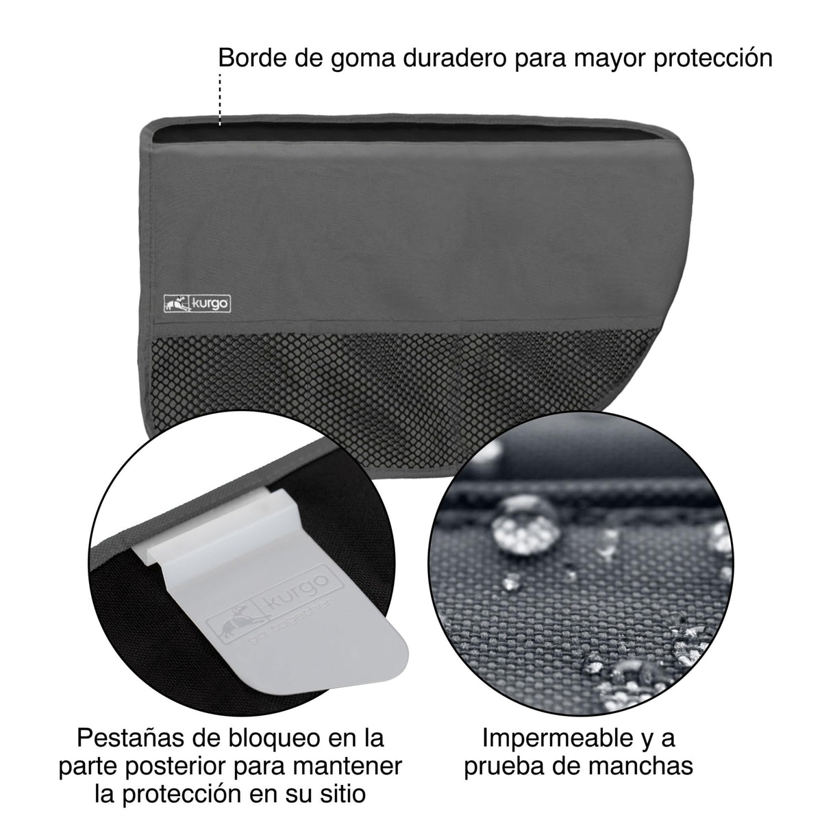 Rover Car Door Guard (Charcoal Grey / 1 Count (Pack of 1))