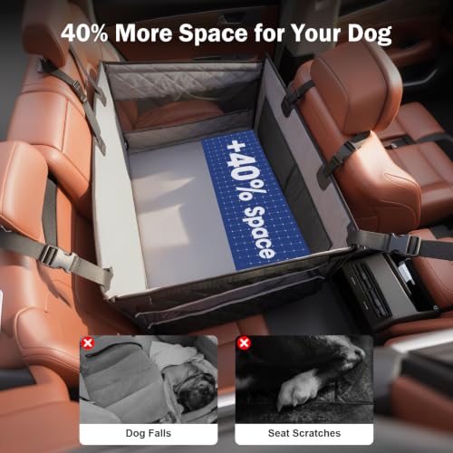 Dog Car Seat for Large Medium Dogs (L (Seat Only))