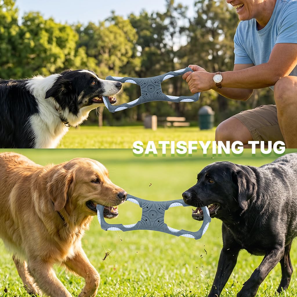 Tug of War Dog Toy (Infinity Knot - Blue)