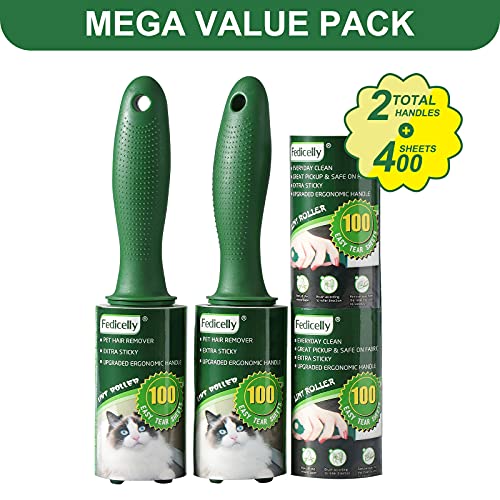 Extra Sticky Lint Rollers Pet Hair Remover for Laundry Clothes Furniture Carpet