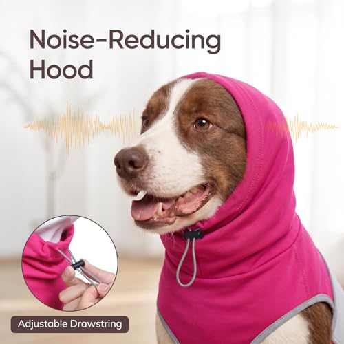Dog Thunder Vest (Pink / L)