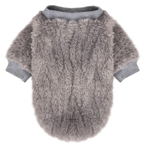 Dog Sweater for Small Dog 3 Pack (Blue,Grey,Brown / XX-Large)