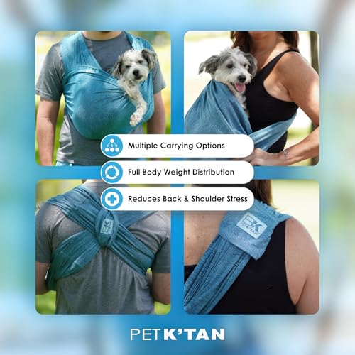 Pet K’tan Anti Anxiety Wearable Cat & Dog Carrier (11.0"L x 8.0"W x 1.7"H)