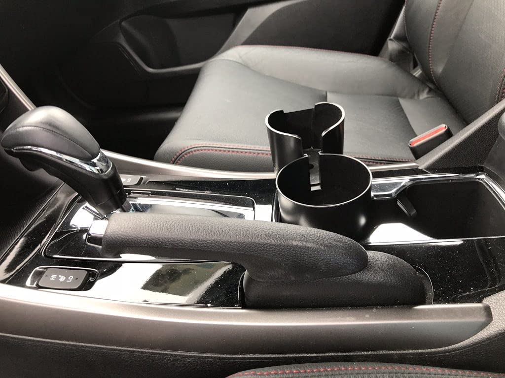 Two Cup Console Organizer (Black)