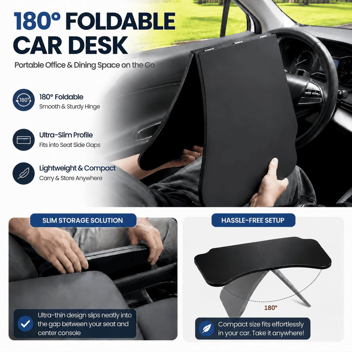 Car Desk Tray Table for Passenger Seat (Car Table)