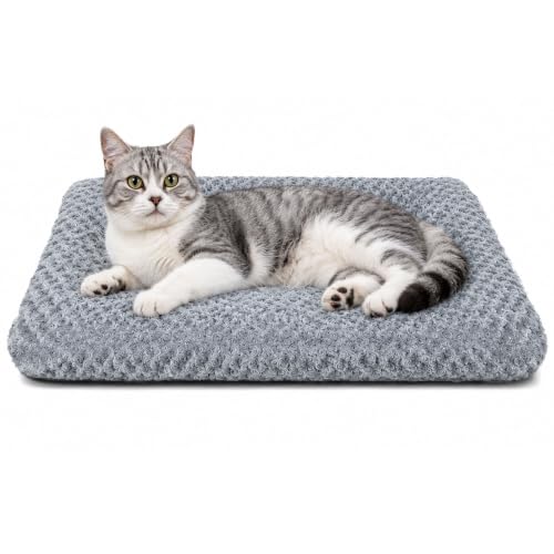 Dog Bed Small Size (Dark Grey / 17"L x 14"W x 2"Th)