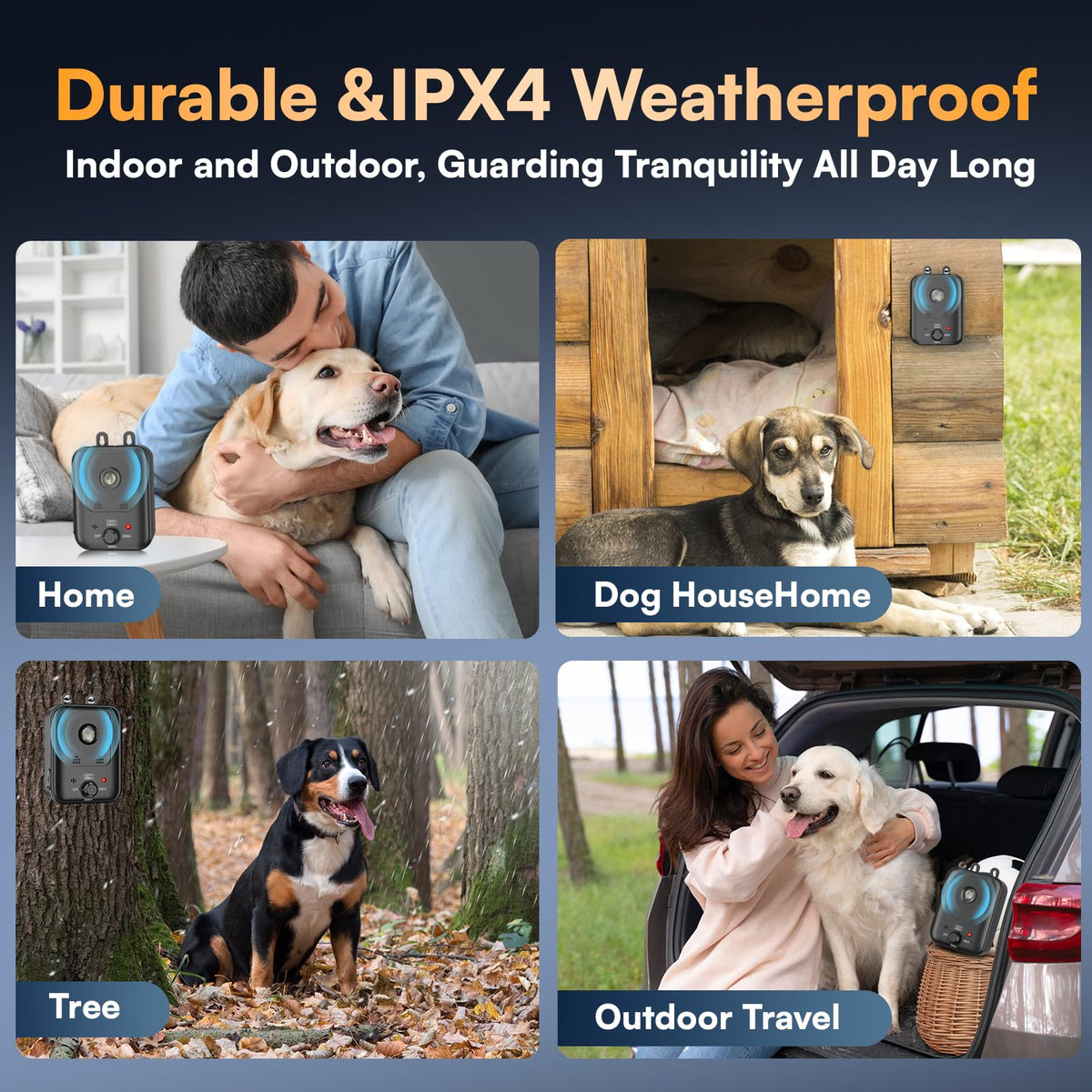 Anti Barking Devices (Black / 1pack)