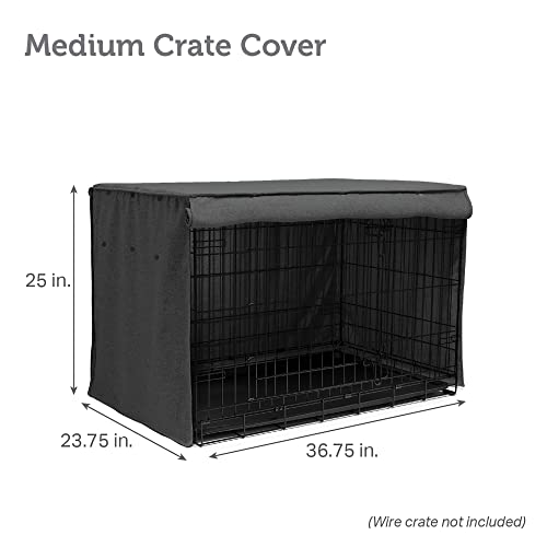 Metal Dog Crate Cover (36.75"L x 23.75"W x 25"H)