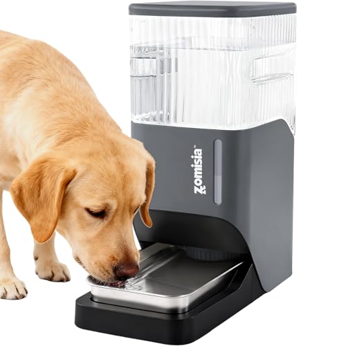 3 Gallon Automatic Dog Water Dispenser Gravity Extra Large Capacity (Grey / 11L)