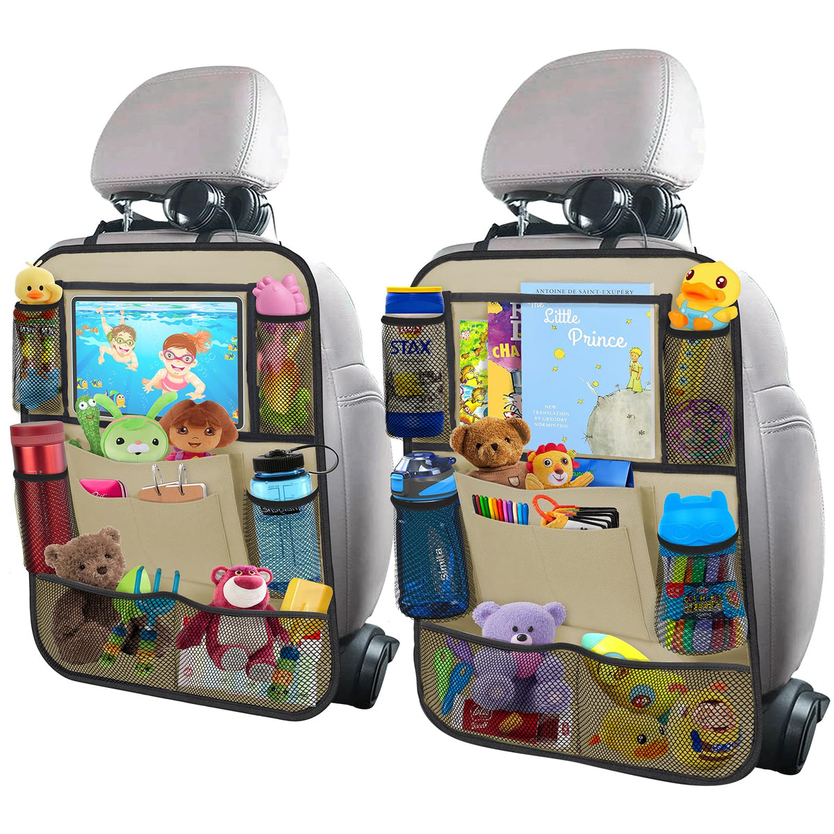 Backseat Car Organizer w (Beige)