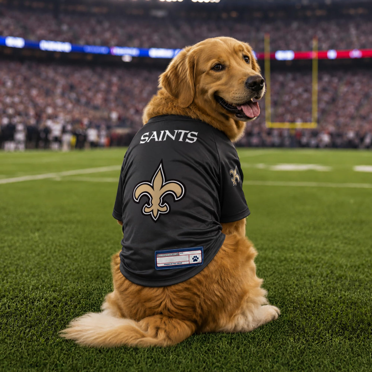NFL New Orleans Saints Stretch Pet Jersey (New Orleans Saints / X-Small)