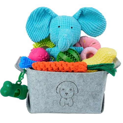 20Pcs Puppy Chew Toys for Teething (Elephant)