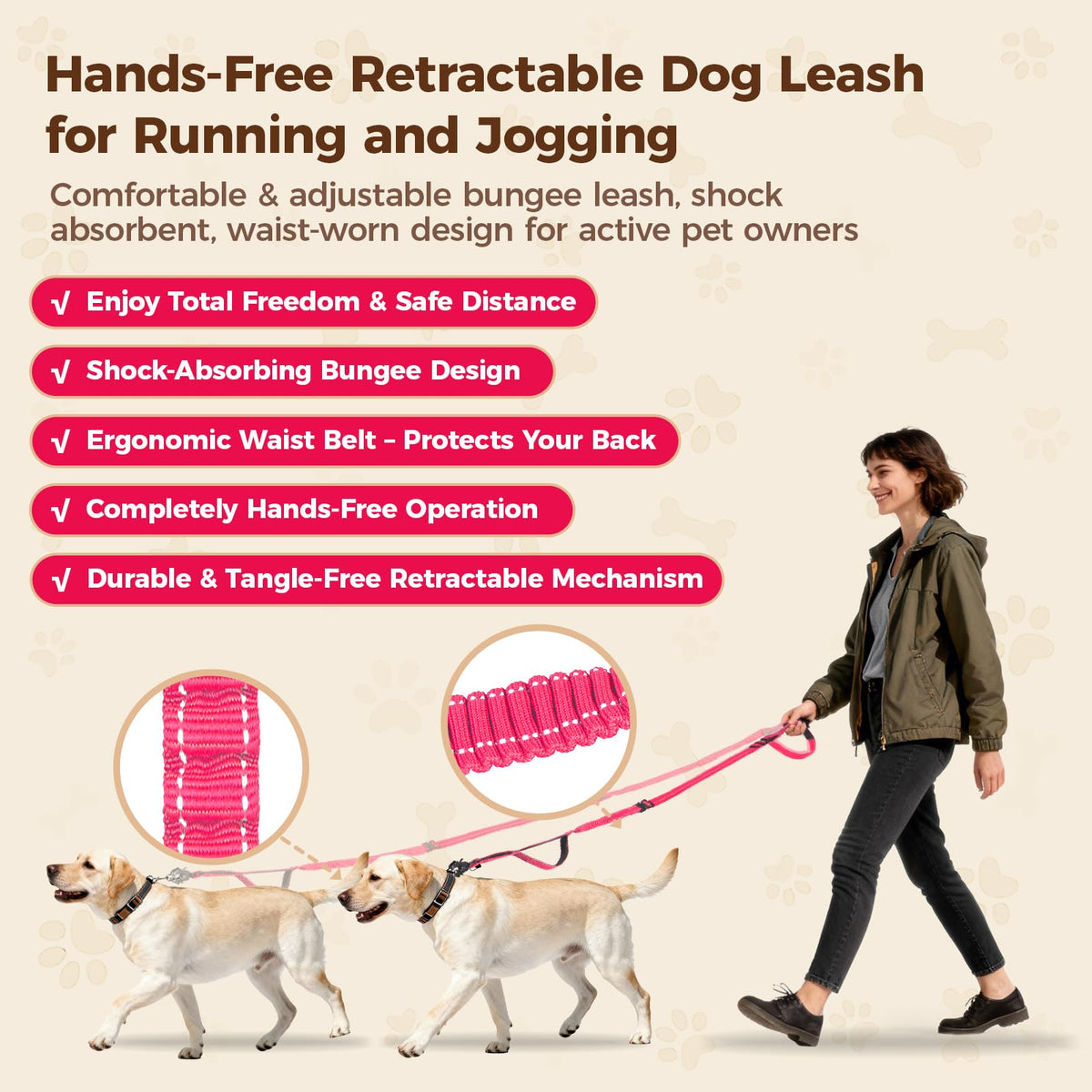 9.7FT Detachable Hand (Pink)