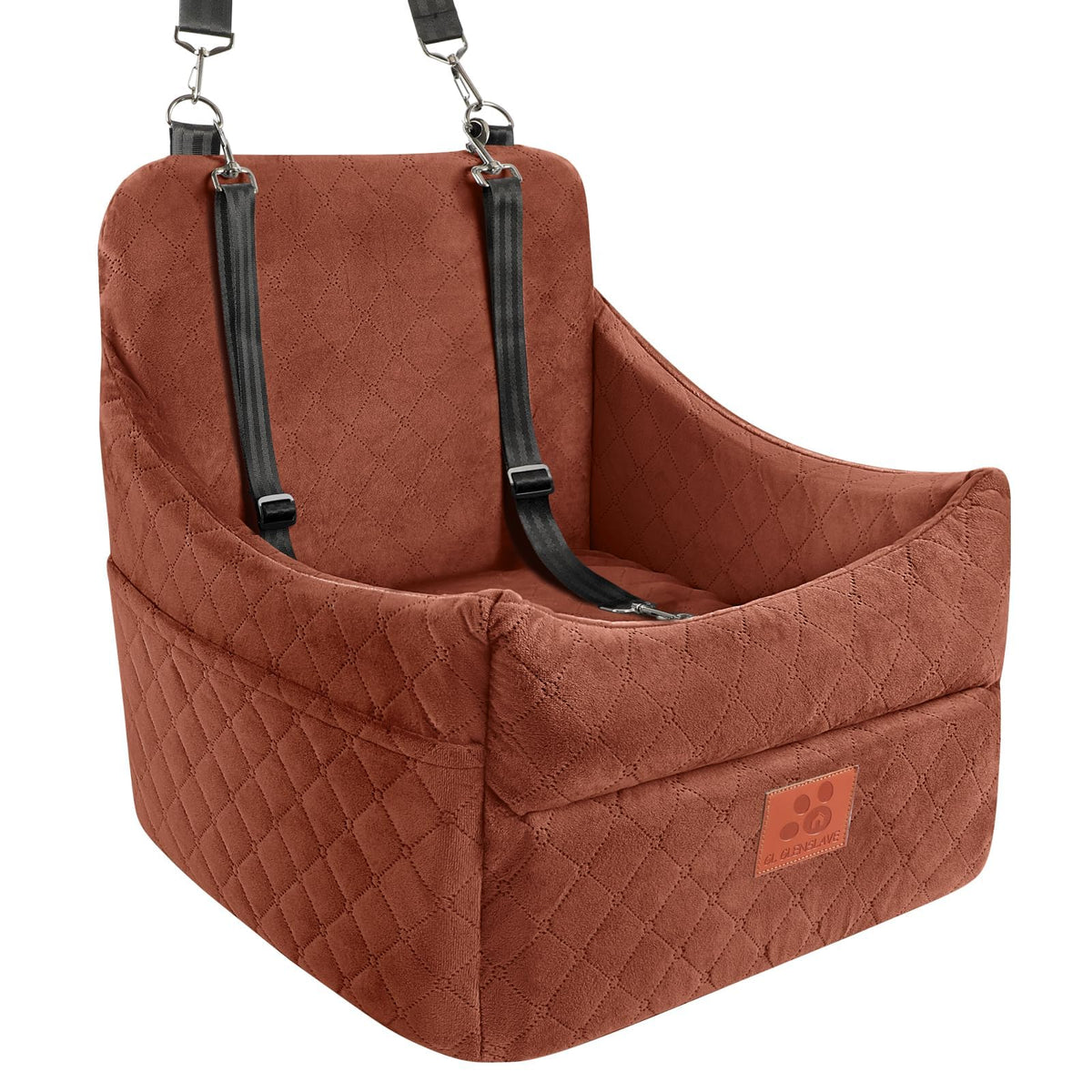 Dog Car Seat for Small (Brown)