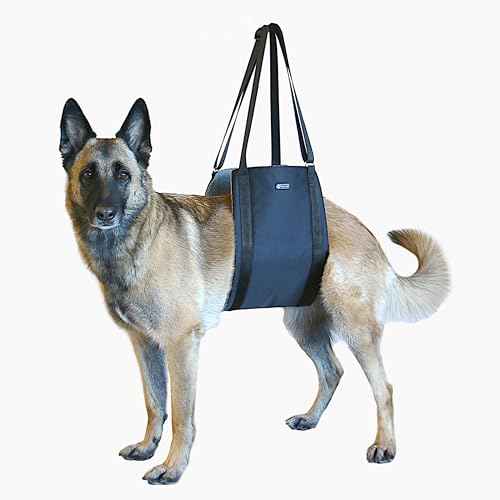 Dog Lift Support and Rehab Harness for Dogs with Weak Rear Legs (X-Large)