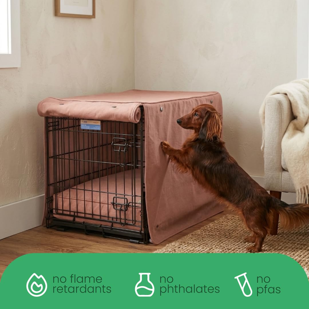 Kyoto Dog Crate Cover (Kyoto / 48.0"L x 30.0"W x 33.0"H)