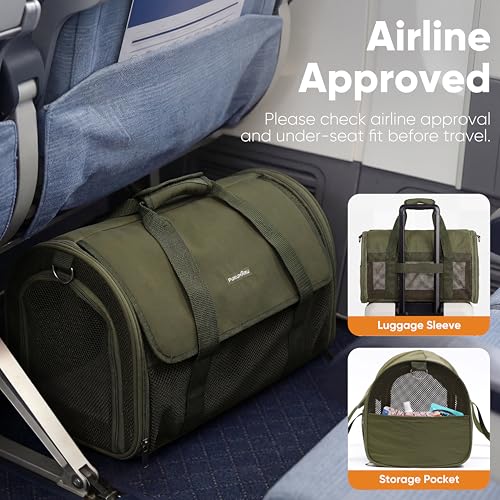 Cat Carrier Soft (Green)